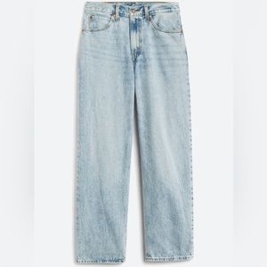 Levi’s Premium Dad Jean Eco, straight leg, light wash, high rise, 100% cotton